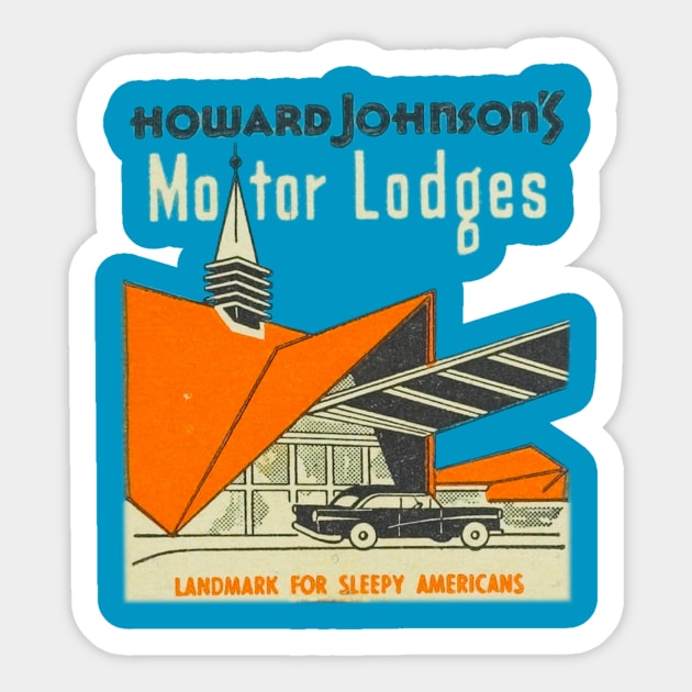 Howard Johnson's Sticker by MindsparkCreative